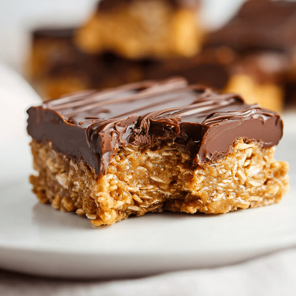 bitten no bake peanut butter and oatmeal bars