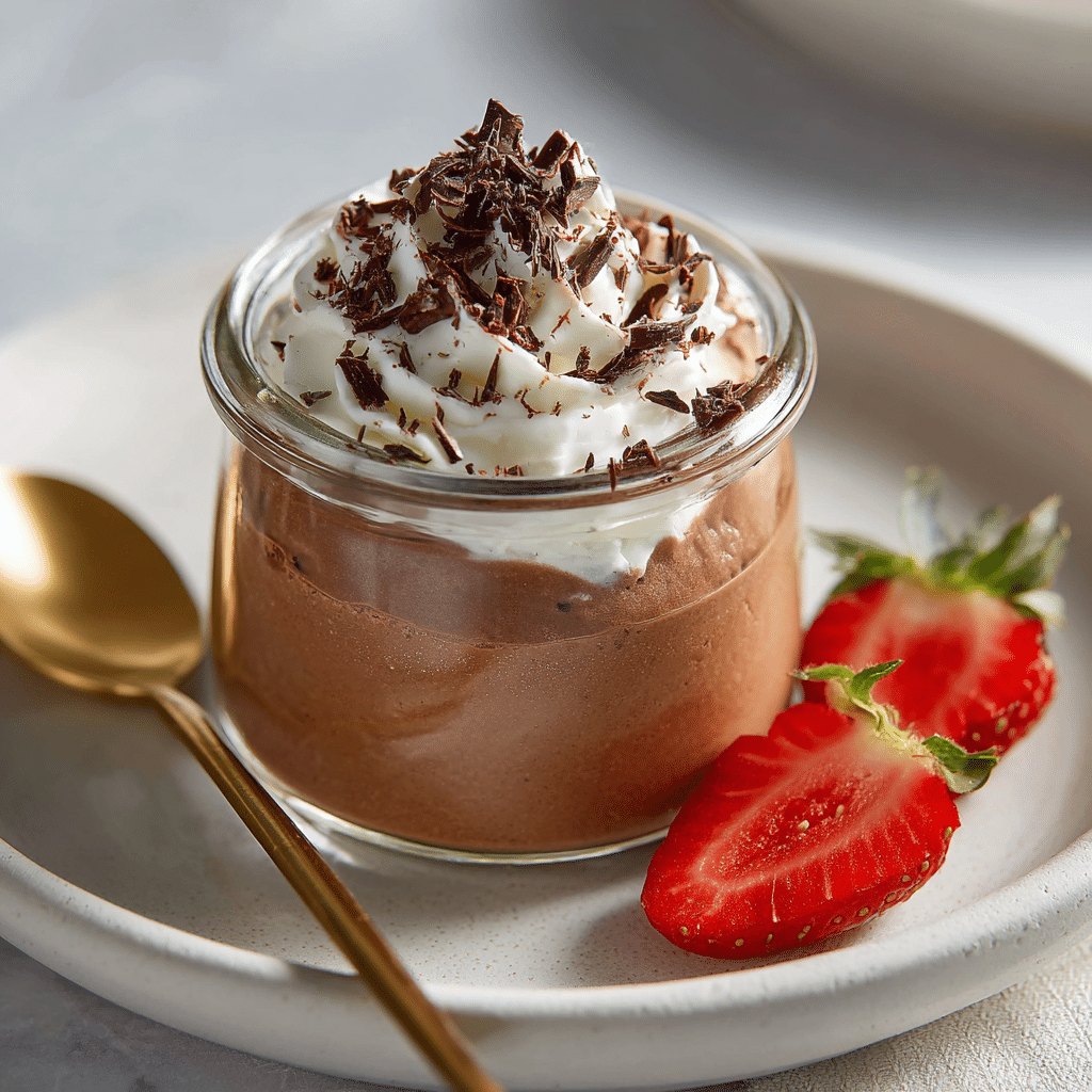 Cottage Cheese Chocolate Mousse
