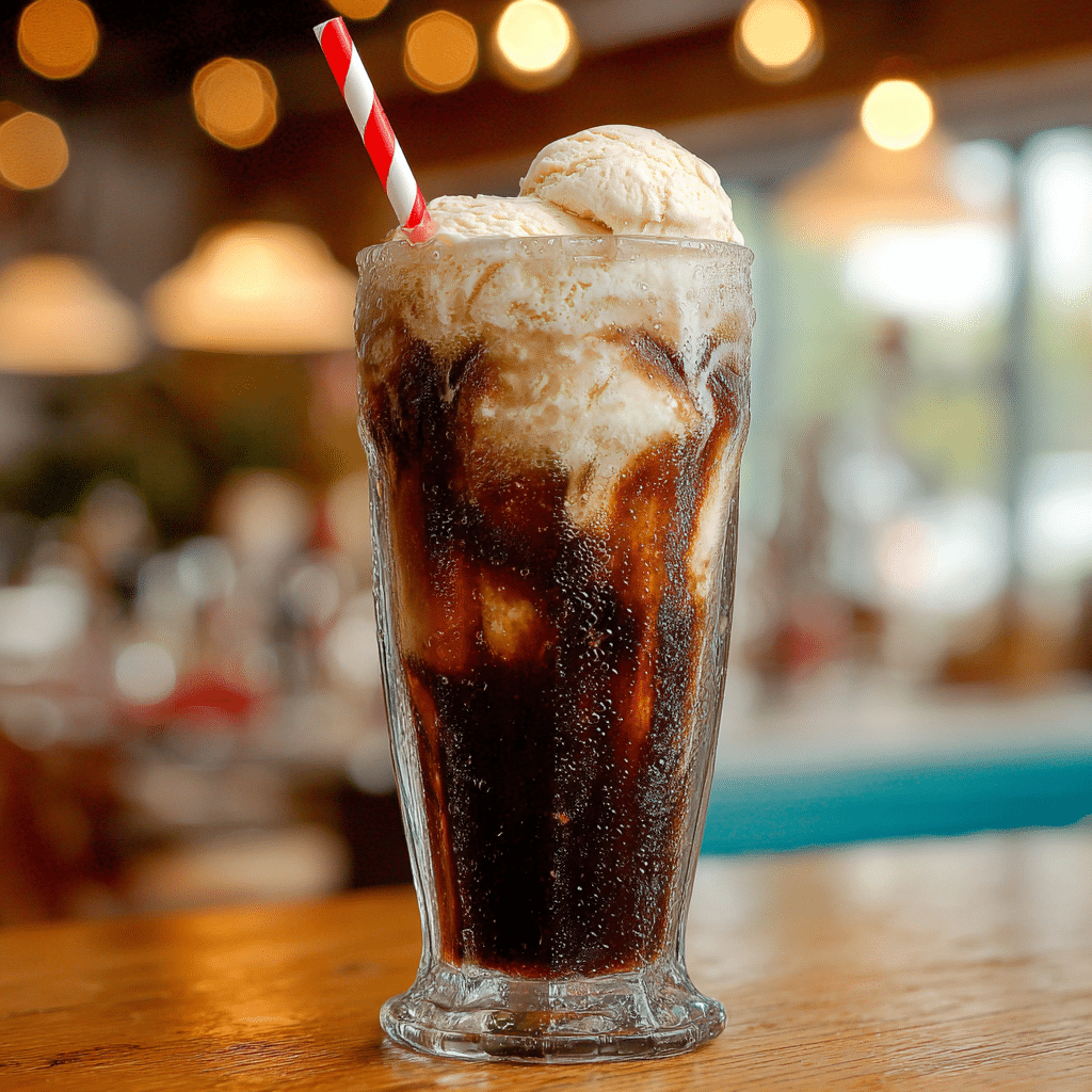 Ice Cream Soda Float Recipe